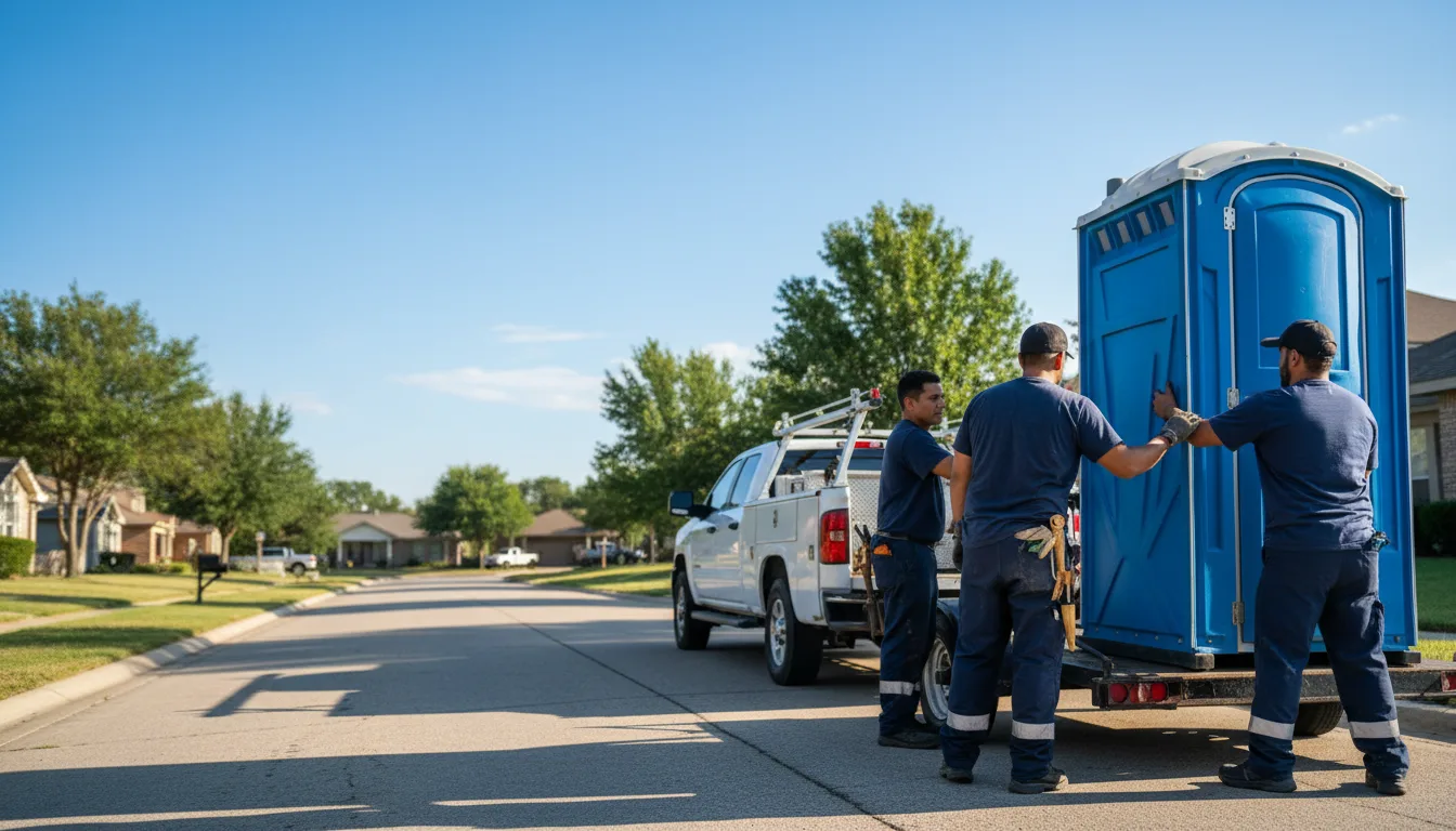 Portable Toilet Rental in Mount Auburn, IL near me